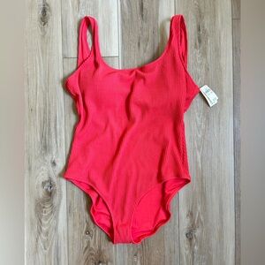 NWT Aerie Red One Piece Swimsuit